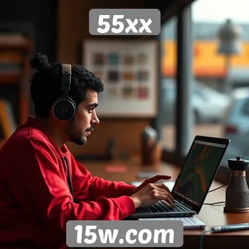Comportamento dos usuários no site 55xx