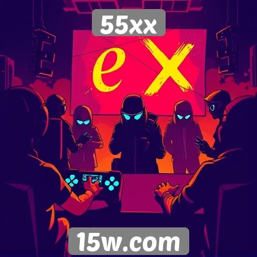 Impacto da comunidade gamer no site 55xx